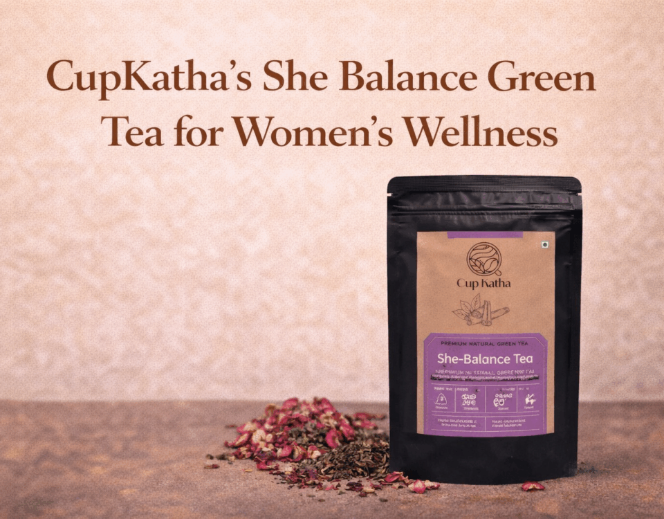 CupKatha's She Balance Green Tea for Women's Wellness